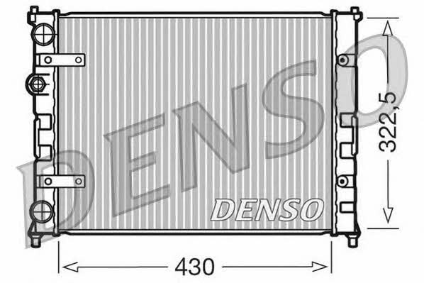 DENSO DRM26007 Радиатор охлаждения двигателя DRM26007: Отличная цена - Купить в Польше на 2407.PL!