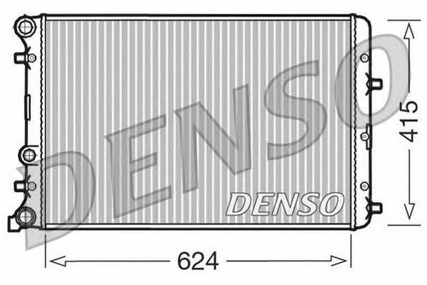 DENSO DRM27003 Радиатор охлаждения двигателя DRM27003: Отличная цена - Купить в Польше на 2407.PL!