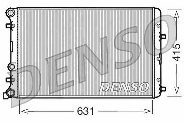 DENSO DRM27004 Radiator, engine cooling DRM27004: Buy near me in Poland at 2407.PL - Good price!