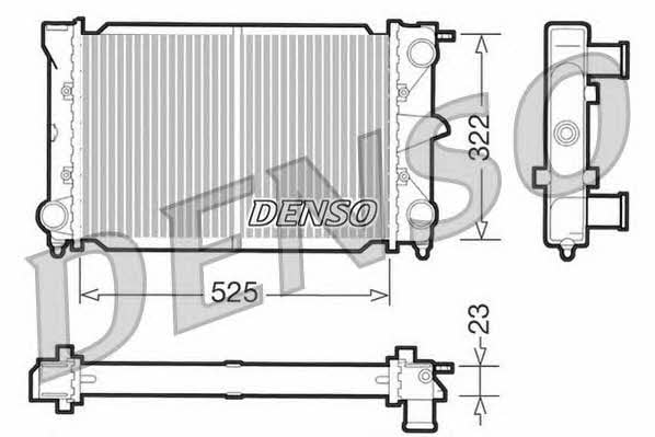 DENSO DRM32003 Radiator, engine cooling DRM32003: Buy near me in Poland at 2407.PL - Good price!