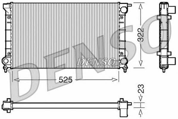 DENSO DRM32024 Chłodnica, układ chłodzenia silnika DRM32024: Dobra cena w Polsce na 2407.PL - Kup Teraz!