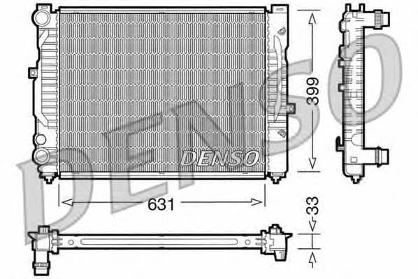 DENSO DRM32029 Радіатор охолодження двигуна DRM32029: Купити у Польщі - Добра ціна на 2407.PL!