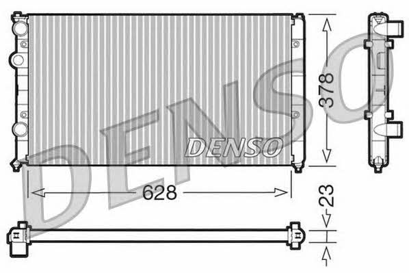 DENSO DRM32035 Radiator, engine cooling DRM32035: Buy near me in Poland at 2407.PL - Good price!