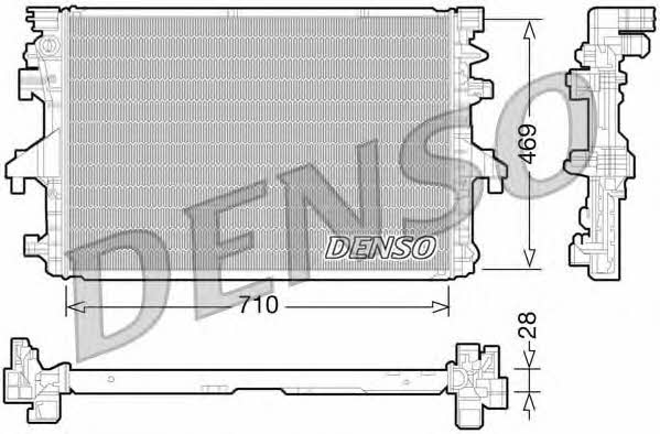 DENSO DRM32038 Radiator, engine cooling DRM32038: Buy near me at 2407.PL in Poland at an Affordable price!