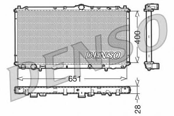 DENSO DRM33060 Chłodnica, układ chłodzenia silnika DRM33060: Atrakcyjna cena w Polsce na 2407.PL - Zamów teraz!