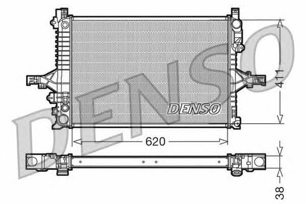 DENSO DRM33066 Radiator, engine cooling DRM33066: Buy near me in Poland at 2407.PL - Good price!