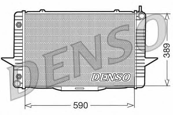 DENSO DRM33067 Радіатор охолодження двигуна DRM33067: Приваблива ціна - Купити у Польщі на 2407.PL!