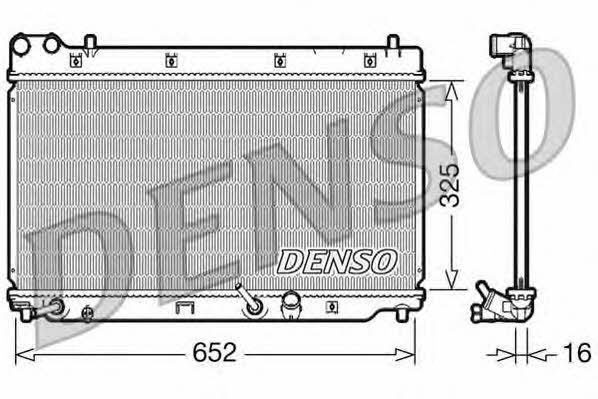 DENSO DRM40014 Chłodnica, układ chłodzenia silnika DRM40014: Dobra cena w Polsce na 2407.PL - Kup Teraz!