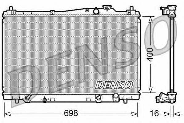 DENSO DRM40017 Chłodnica, układ chłodzenia silnika DRM40017: Dobra cena w Polsce na 2407.PL - Kup Teraz!