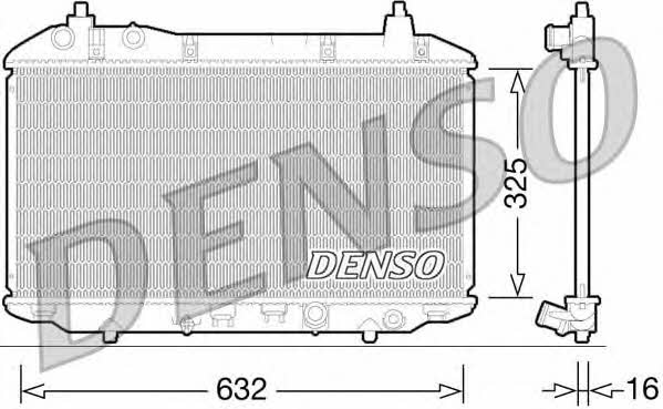 DENSO DRM40031 Radiator, engine cooling DRM40031: Buy near me in Poland at 2407.PL - Good price!