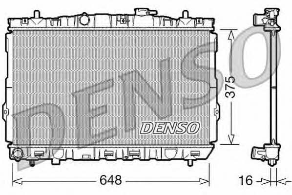 DENSO DRM41001 Radiator, engine cooling DRM41001: Buy near me at 2407.PL in Poland at an Affordable price!
