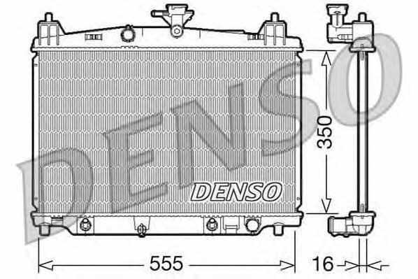 DENSO DRM44018 Chłodnica, układ chłodzenia silnika DRM44018: Dobra cena w Polsce na 2407.PL - Kup Teraz!