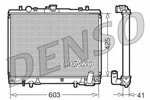 DENSO DRM45019 Radiator, engine cooling DRM45019: Buy near me in Poland at 2407.PL - Good price!