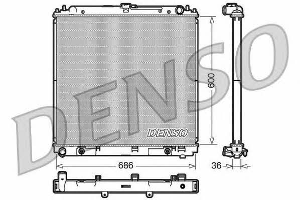 DENSO DRM46032 Radiator, engine cooling DRM46032: Buy near me in Poland at 2407.PL - Good price!