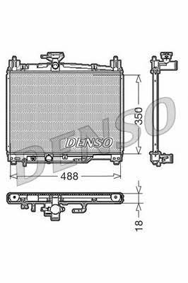 DENSO DRM50002 Chłodnica, układ chłodzenia silnika DRM50002: Dobra cena w Polsce na 2407.PL - Kup Teraz!