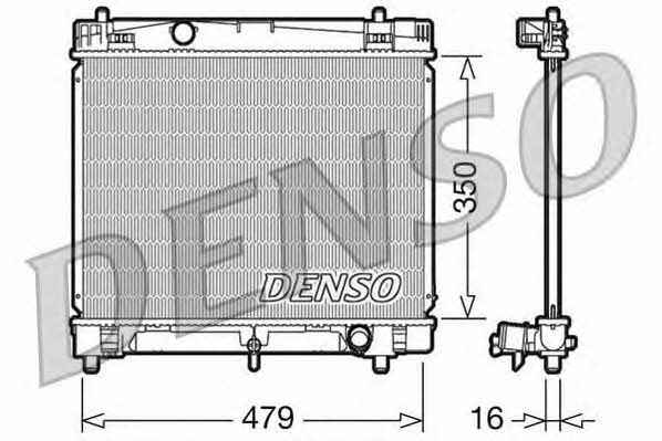 DENSO DRM50008 Радіатор охолодження двигуна DRM50008: Приваблива ціна - Купити у Польщі на 2407.PL!