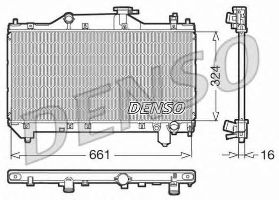 DENSO DRM50031 Радіатор охолодження двигуна DRM50031: Купити у Польщі - Добра ціна на 2407.PL!