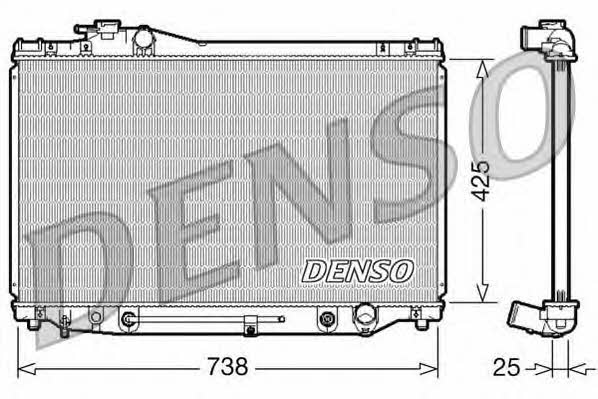 DENSO DRM51007 Chłodnica, układ chłodzenia silnika DRM51007: Dobra cena w Polsce na 2407.PL - Kup Teraz!