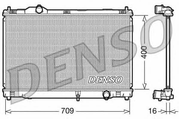 DENSO DRM51008 Радіатор охолодження двигуна DRM51008: Приваблива ціна - Купити у Польщі на 2407.PL!