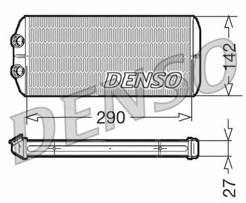 DENSO DRR07005 Радиатор отопителя салона DRR07005: Отличная цена - Купить в Польше на 2407.PL!