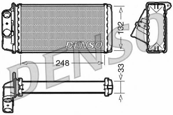 DENSO DRR09050 Wärmetauscher, innenraumheizung DRR09050: Kaufen Sie zu einem guten Preis in Polen bei 2407.PL!