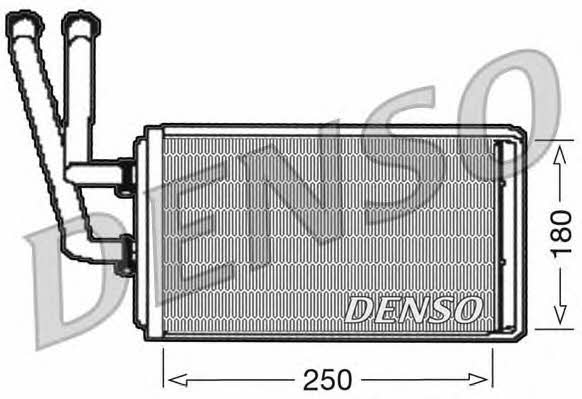 DENSO DRR09100 Heat exchanger, interior heating DRR09100: Buy near me in Poland at 2407.PL - Good price!