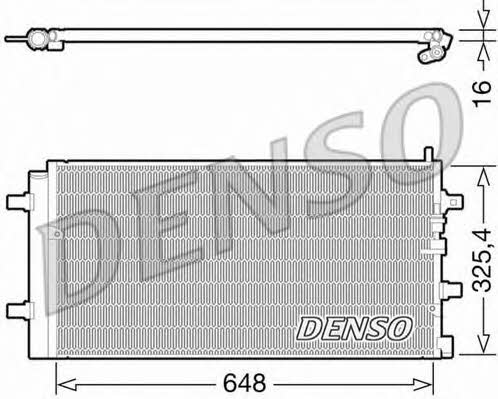 DENSO DCN02002 Радиатор кондиционера (Конденсатор) DCN02002: Купить в Польше - Отличная цена на 2407.PL!