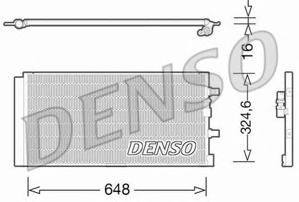 DENSO DCN02024 Cooler Module DCN02024: Buy near me in Poland at 2407.PL - Good price!