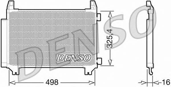 DENSO DCN50028 Радіатор кондиціонера (Конденсатор) DCN50028: Приваблива ціна - Купити у Польщі на 2407.PL!