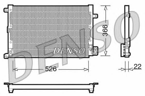 DENSO DCN01020 Радіатор кондиціонера (Конденсатор) DCN01020: Купити у Польщі - Добра ціна на 2407.PL!