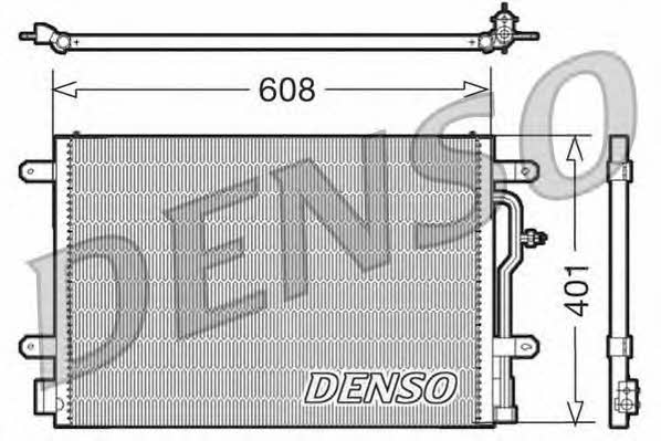 DENSO DCN02012 Радиатор кондиционера (Конденсатор) DCN02012: Отличная цена - Купить в Польше на 2407.PL!