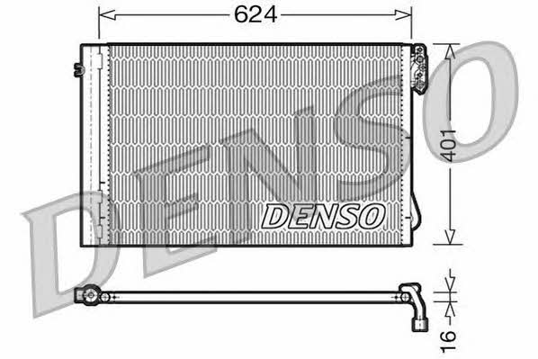 DENSO DCN05011 Радиатор кондиционера (Конденсатор) DCN05011: Отличная цена - Купить в Польше на 2407.PL!