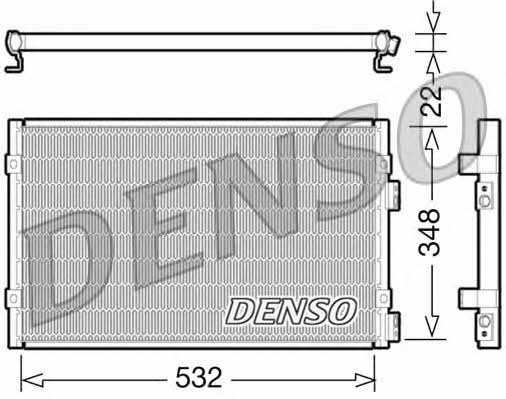 DENSO DCN06002 Радиатор кондиционера (Конденсатор) DCN06002: Отличная цена - Купить в Польше на 2407.PL!