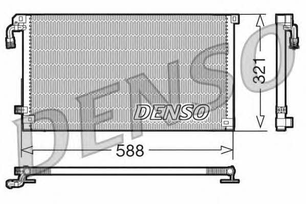 DENSO DCN07004 Радіатор кондиціонера (Конденсатор) DCN07004: Приваблива ціна - Купити у Польщі на 2407.PL!