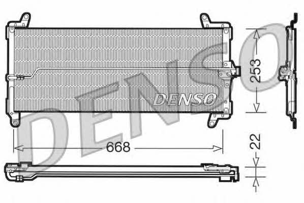 DENSO DCN09001 Радіатор кондиціонера (Конденсатор) DCN09001: Приваблива ціна - Купити у Польщі на 2407.PL!