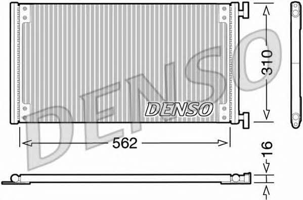 DENSO DCN09040 Радиатор кондиционера (Конденсатор) DCN09040: Отличная цена - Купить в Польше на 2407.PL!