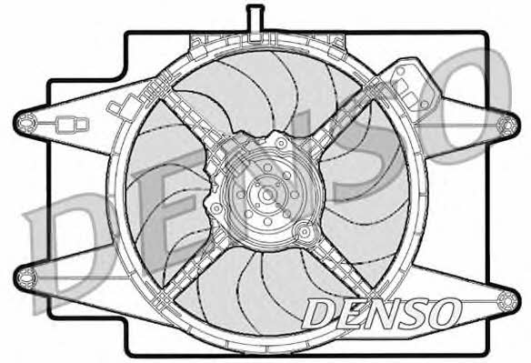 DENSO DER01001 Hub, engine cooling fan wheel DER01001: Buy near me in Poland at 2407.PL - Good price!