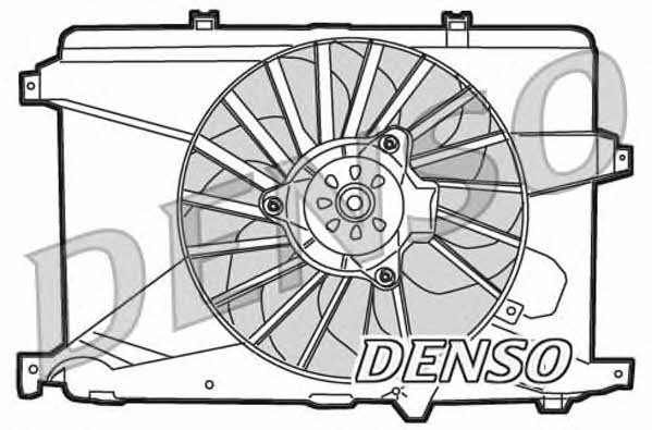DENSO DER01014 Hub, engine cooling fan wheel DER01014: Buy near me in Poland at 2407.PL - Good price!