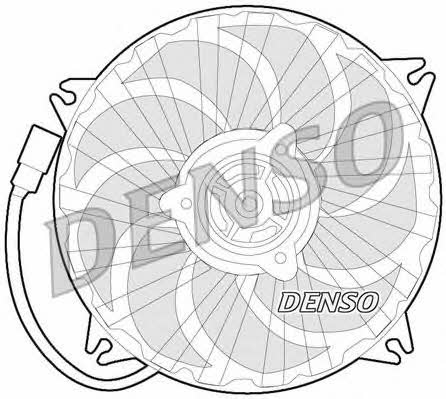 DENSO DER07007 Вентилятор радиатора охлаждения DER07007: Отличная цена - Купить в Польше на 2407.PL!