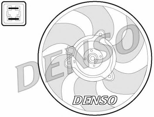DENSO DER07008 Вентилятор радиатора охлаждения DER07008: Отличная цена - Купить в Польше на 2407.PL!
