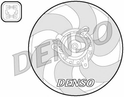 DENSO DER07009 Hub, engine cooling fan wheel DER07009: Buy near me in Poland at 2407.PL - Good price!