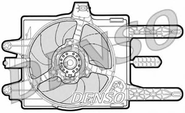 DENSO DER09030 Hub, engine cooling fan wheel DER09030: Buy near me in Poland at 2407.PL - Good price!