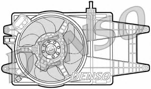 DENSO DER09042 Hub, engine cooling fan wheel DER09042: Buy near me at 2407.PL in Poland at an Affordable price!