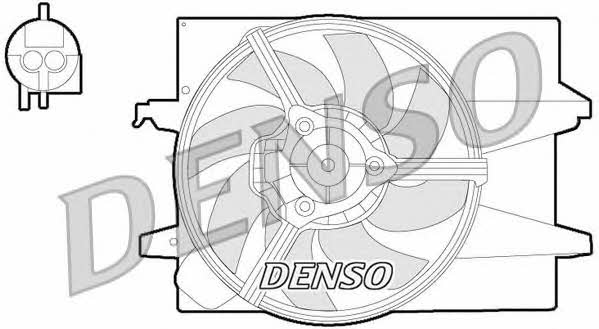 DENSO DER10004 Hub, engine cooling fan wheel DER10004: Buy near me in Poland at 2407.PL - Good price!