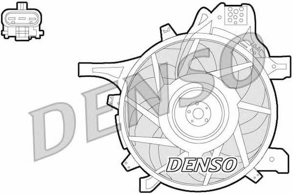 DENSO DER20012 Hub, engine cooling fan wheel DER20012: Buy near me in Poland at 2407.PL - Good price!