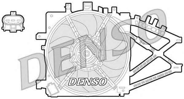 DENSO DER20014 Hub, engine cooling fan wheel DER20014: Buy near me in Poland at 2407.PL - Good price!