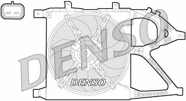 DENSO DER20016 Hub, engine cooling fan wheel DER20016: Buy near me in Poland at 2407.PL - Good price!