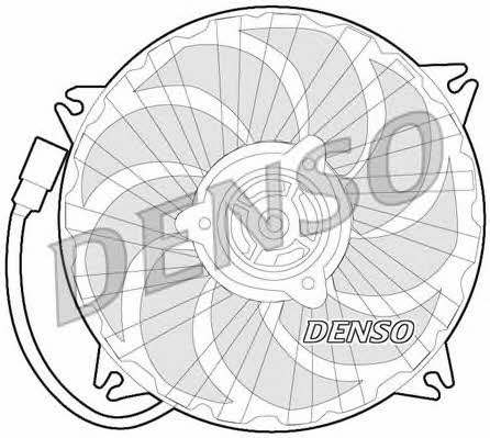 DENSO DER21017 Hub, engine cooling fan wheel DER21017: Buy near me in Poland at 2407.PL - Good price!