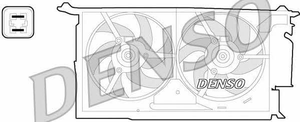 DENSO DER21018 Hub, engine cooling fan wheel DER21018: Buy near me in Poland at 2407.PL - Good price!