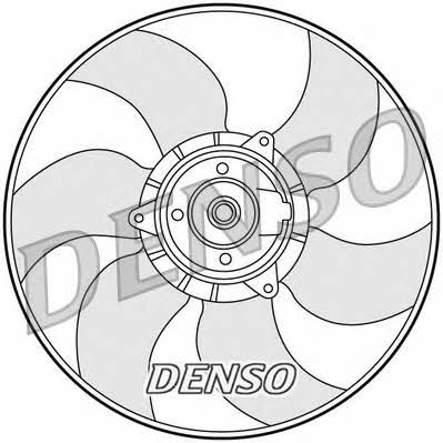 DENSO DER23001 Вентилятор радиатора охлаждения DER23001: Отличная цена - Купить в Польше на 2407.PL!